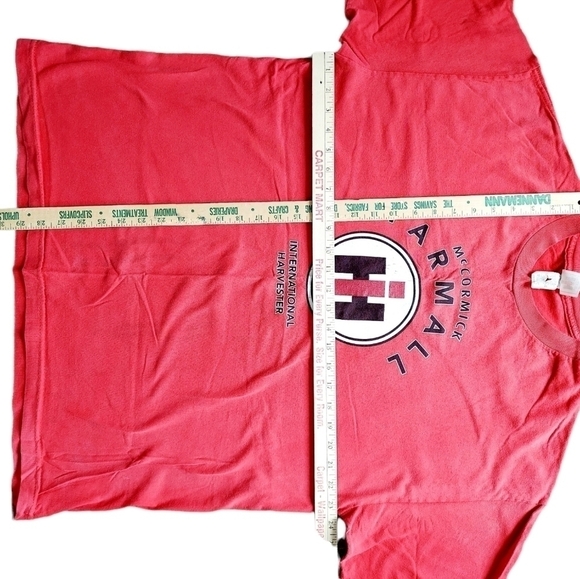 VTG Farmall Tractor Farming Distressed T Shirt Size XL International Harvester - Picture 3 of 12